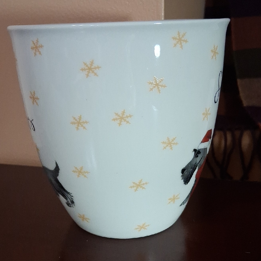 Santa Paws Scottish Terrier Holiday Mug By Milly Green. British Design. Ex Cond. - Picture 5 of 12